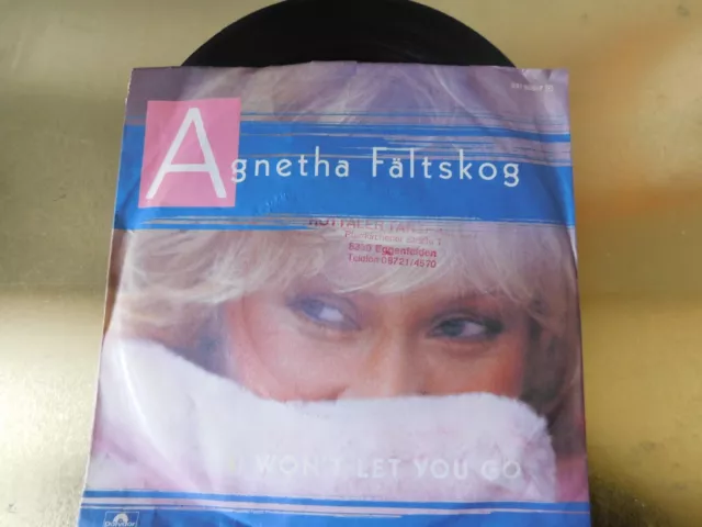 Agnetha Fältskog (ABBA) - I won`t let you go - Vinyl 7"Single