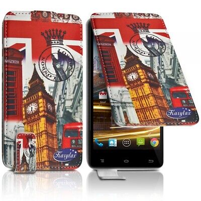 Alcatel Etui Porte-Carte Support Universel L Motif ZA03 pour Alcatel A7 XL 