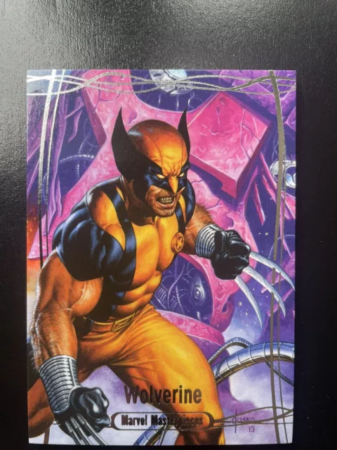 2016 Marvel Masterpieces 82/99 Wolverine #89 Tier 4 Very Rare!