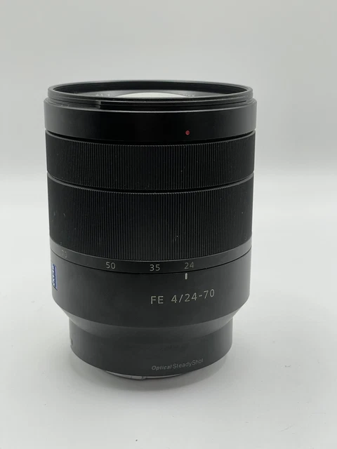 Objectif Sony/Zeiss Vario-Tessar T* FE 24-70 Mm F4 ZA OSS - Parfait état