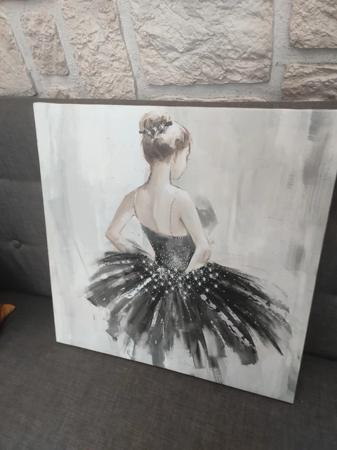 danseuse bleue : Huile sur toile - Jean Yves Lemeur