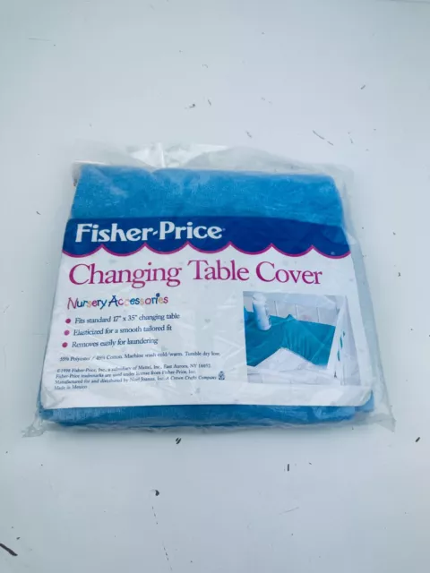 "Cubierta de mesa de cambio Fisher 1998 de colección 17x35"