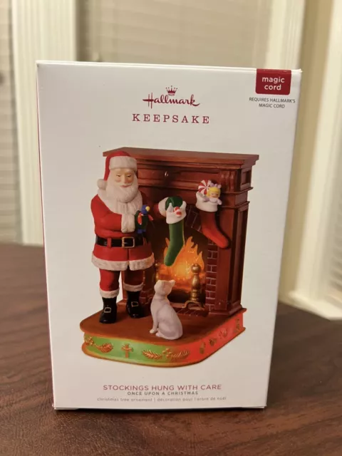 Hallmark Keepsake Ornament “Stockings Hung With Care” Once Upon a Christmas 2018