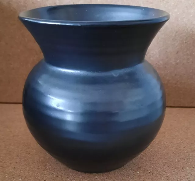 Prinknash Pottery Grey Lustre Vase