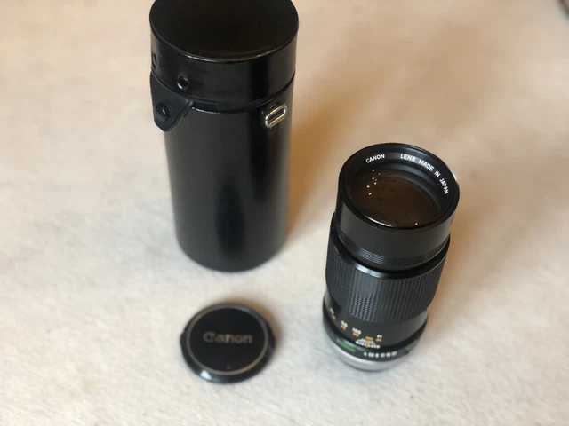 Canon FD 200mm￼ F/4 Cond.: Excellentes￼