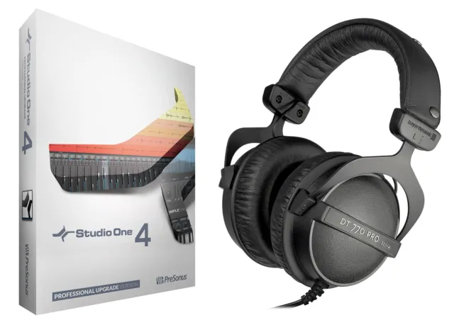 Presonus Studio One 4 Pro Upgrade from Artist/Producer+Beyerdynamic Headphones