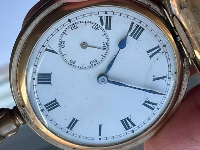 OROLOGIO SVIZZERO VINTAGE Roventa Henex Sunburst Quadrante Romano