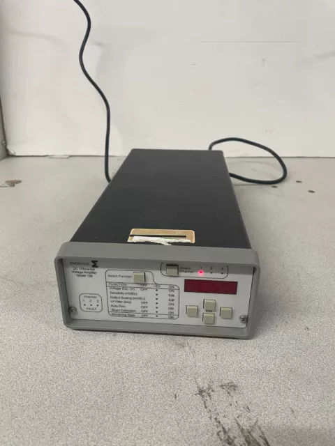 Endevco Model 136 DC Differential Voltage Amplifier *30 DAY RETURNS*