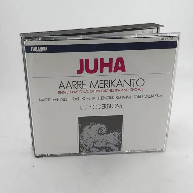 2 CD 1988 – Juha – Aarre Merikanto, Ulf Söderblom, Matti Lehtinen , Raili Kostia