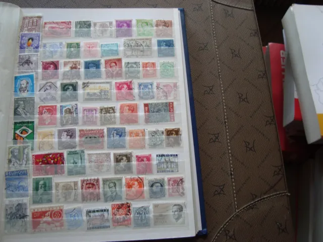 Belgien - 66 Gestempelte Briefmarken (Alles Staat) Briefmarke Belgium