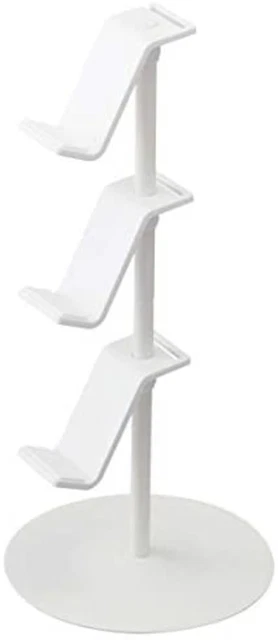 Yamazaki Home Universal Adjustable Game Controller Stand/Controller Holder, Whit