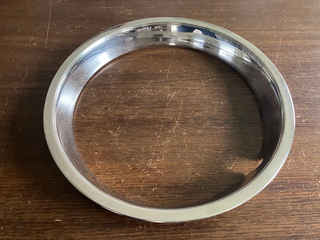 1 x orig. AUDI VW Chromring Felgenring Zierring 13“ Stahlfelgen Scirocco Golf