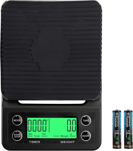 Escala digital de café por goteo Proster 5 kg / 0,1 g báscula de cocina escala de alimentos de cocina