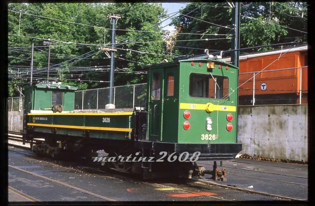 (Db) Orig. Traction/Trolley Slide Mbta (Boston, Ma) 3626 Side Dump