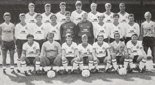 Bolton Wanderers Football Team Photo 1984-85 Season