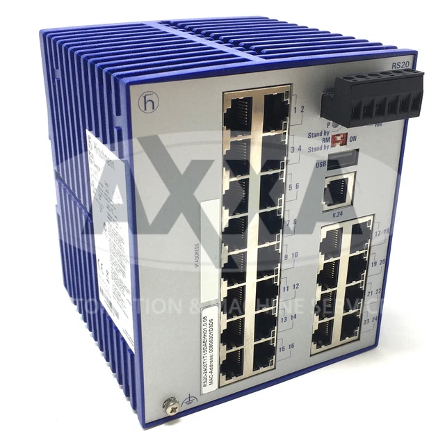 INTERRUPTEUR DE RAIL RS20-2400T1T1SDAEHH01.0.08 Hirschmann 943 434-041 ...