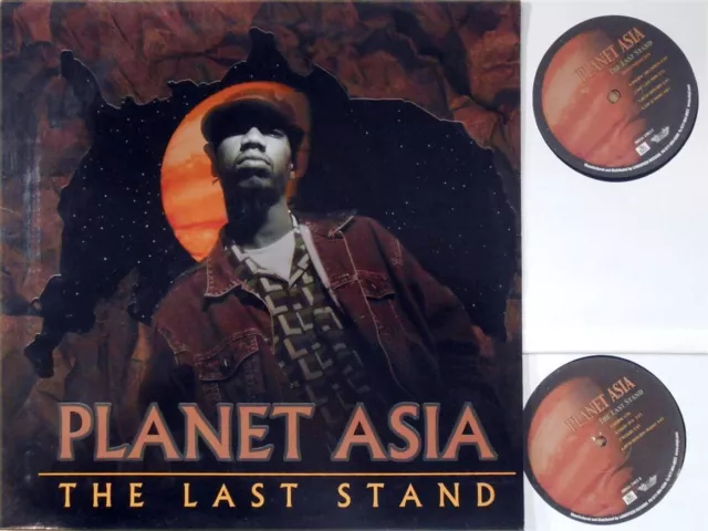 Planet Asia ORIG US 2LP The last stand EX 2000 Mona Hip Hop MONA1003