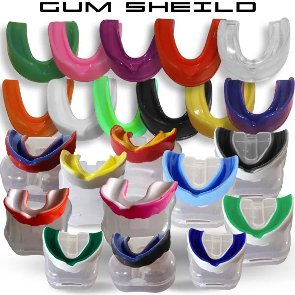 Boxing Gum Shield MMA Martial Arts Mouth Guard Teeth Protection Junior - Senior