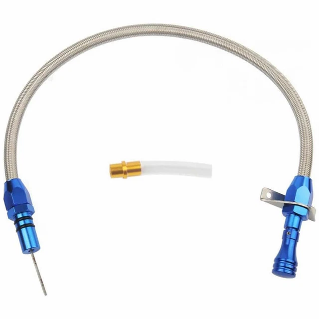 FLEXIBLE TRANSMISSION DIPSTICK for GM Chevy TH350/TH400 Turbo SBC BBC