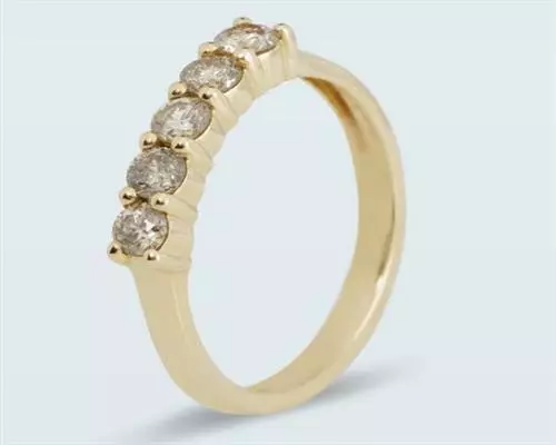 Harry Ivens IV Ring Gelbgold 585 Brillanten TTLB ca. 0,5 ct.