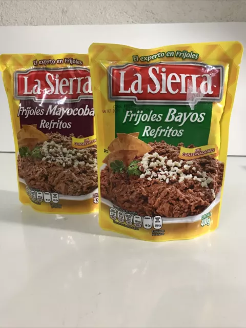 4-Pk Frijoles Mayo&Bayos Ref. 🇲🇽 Refried Beans Mayo & Bayos Style 430gr/15oz