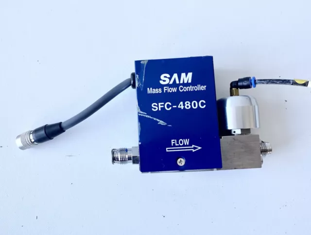 SAM Hitachi Metals SFC-480C MFC Mass Flow Controller MFC 20 CCM HE