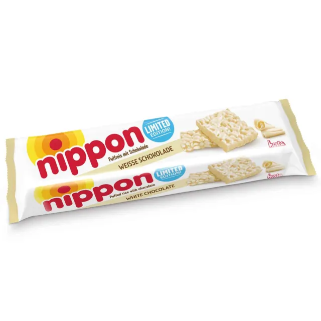 NIPPON WHITE CHOCOLATE 200g RISO SOFFIATO CON CIOCCOLATO BIANCO LIMITED EDITION