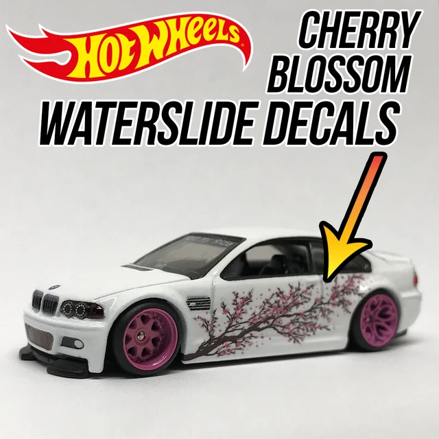 1/64 Anime Fairy Tail ADVAN Itasha Universal Waterslide Decal – MMR – For Hot Wheels Etc.