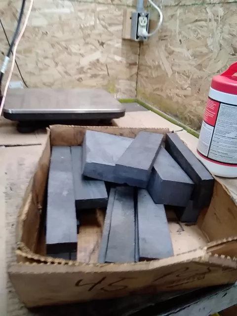 Graphite Scrap Blocks Assortment of Sizes