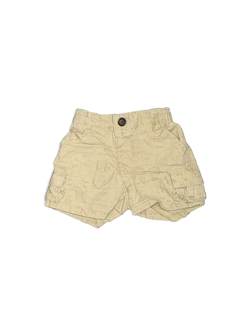 Gymboree Boys Brown Cargo Shorts 0-3 Months