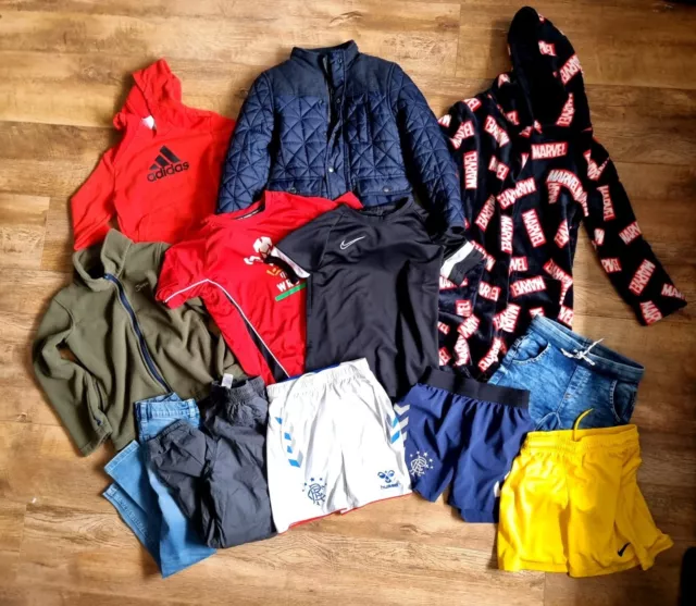 Huge Bundle Of Boys Clothes Age 7-8  Berghaus Adidas Nike