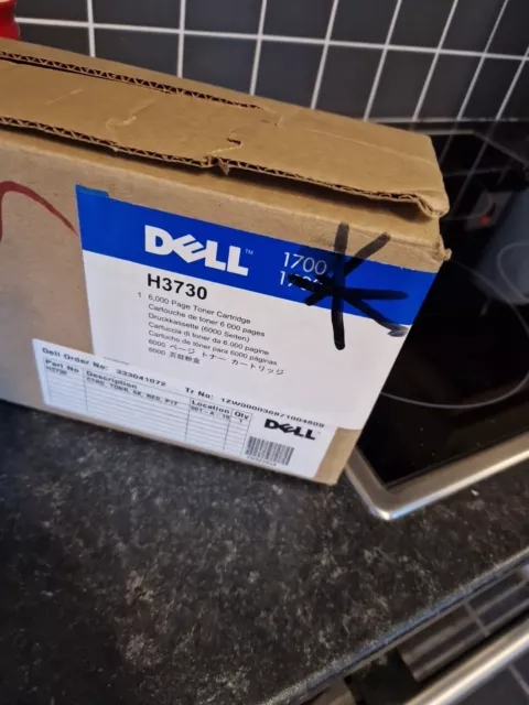 Genuine Dell H3730 593-10038 High Capacity (593-10038) Black Toner Sealed