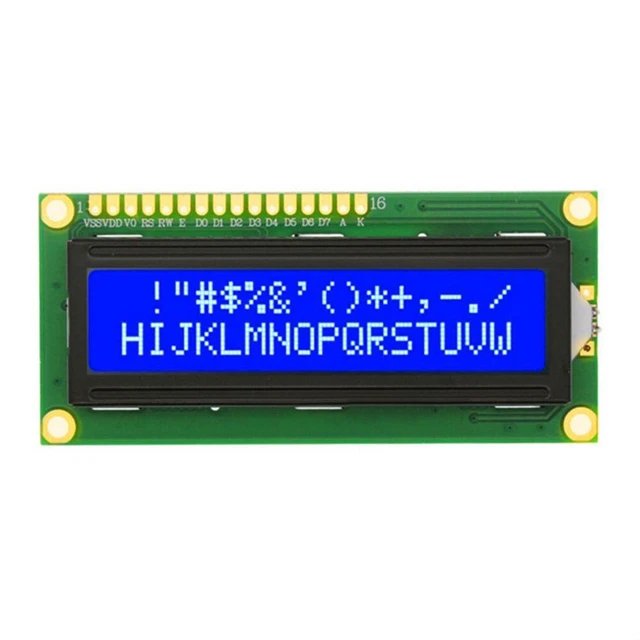 LCD Modul 1602 Bildschirm leicht ablesbar Display Zubehör langlebig effektiv