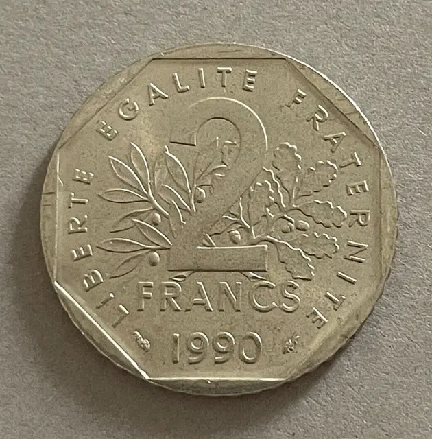 2 Francs 1990 - Semeuse - Provenant Du Coffret Fdc