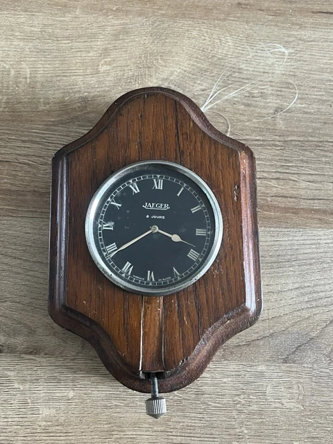 Montre De Tableau De Bord Jaeger Pour Voiture Classique - Occasion En Très Bon état - Testée Et Fonctionne