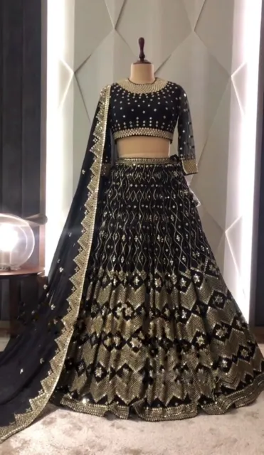 Designer Lehenga Choli Indian Bollywood Wedding Party Pakistani Wear Readymade