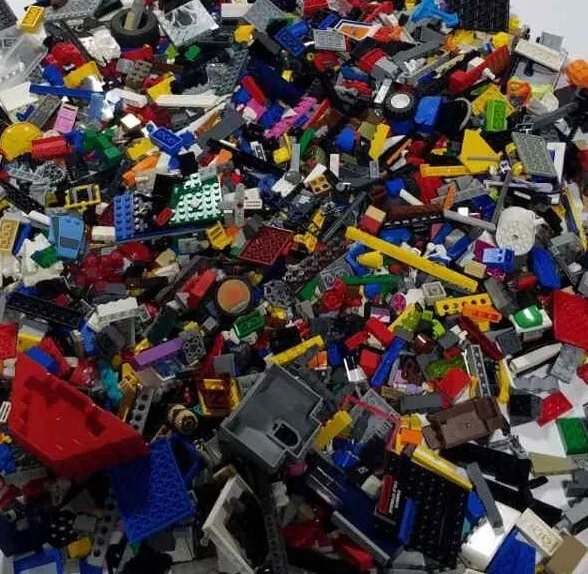 LEGO Bulk Lot 10 Pounds Over 2000pcs+ Bricks Plates Specialty Building Random C7