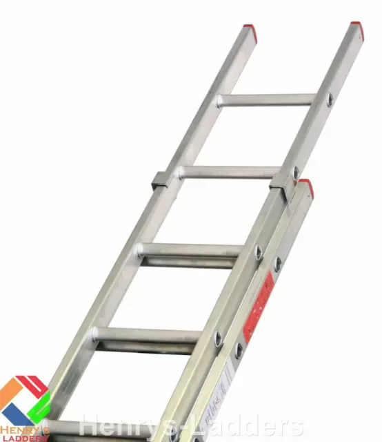 Lyte DIY Aluminium Extension Ladders 2&3 Section/3.3m-8.5m Extended