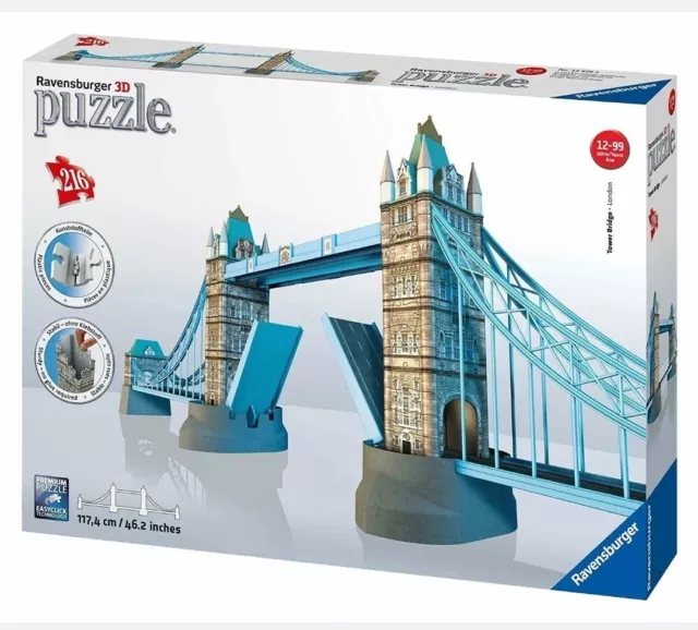 Tower Bridge London Puzzle 3D Ravesburger 216 pcs