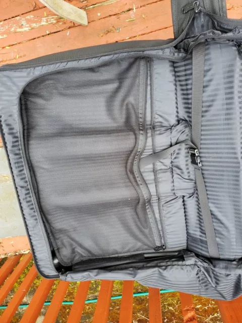 Tumi Black Alpha Ballistic Nylon Long Wheeled Garment Bag Luggage Travel 2242D3 9