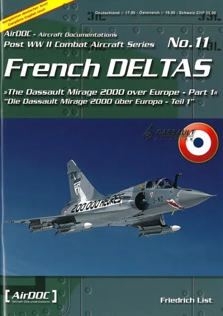 AirDOC ADP 11: Die Dassault Mirage 2000 über Europa Modellbau/Bilder/Fotos/Buch