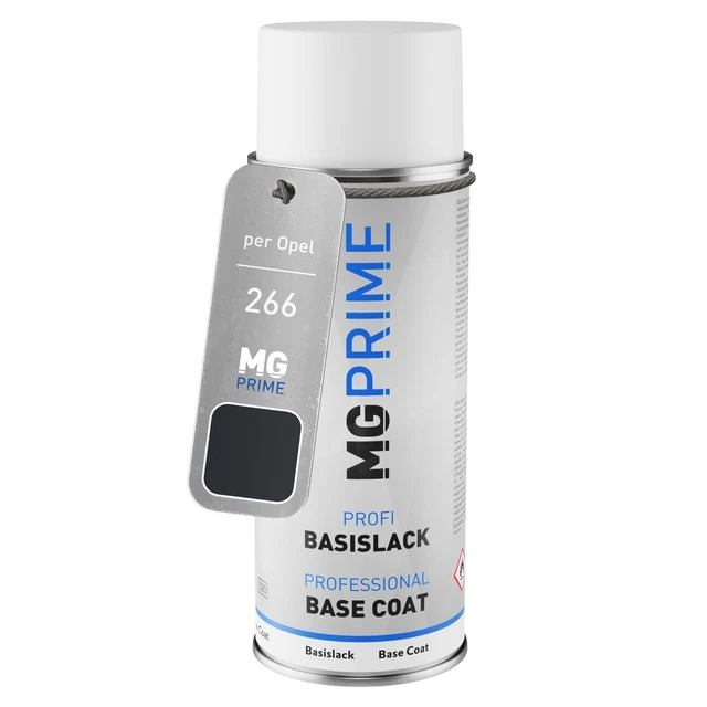 Vernice per auto Bomboletta spray per Opel 266 81L 81U VT Novaschwarz Metallic