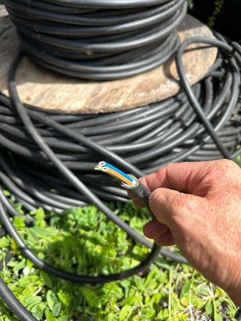 Telekommunikationskabel Gel Gefüllt Erdkabel 6x2x0,8mm Mit Hydrogel - Wasserdichtes Fernmeldekabel 25m Fernmeldekabel Wasserdicht