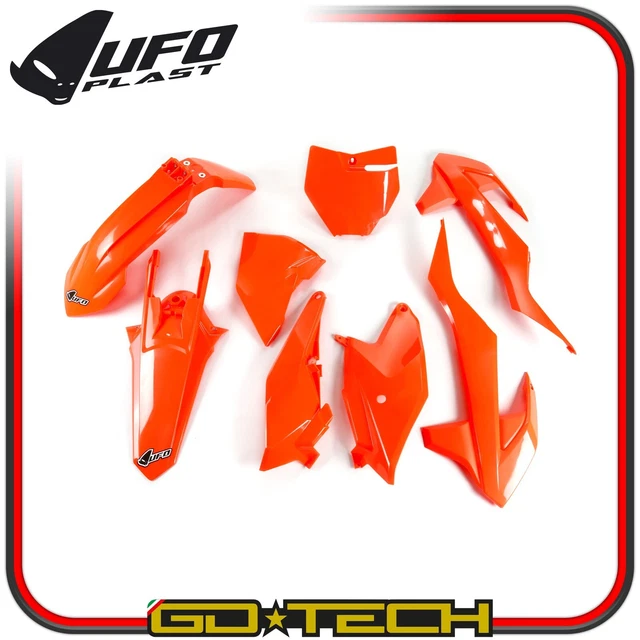 Panneaux Latéraux UFO Plast Pour KTM SX 60 (1997-2001) - Couleur Argent