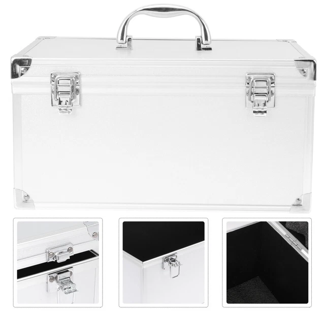 Toy Storage Box Aluminum Hard Case Toolbox Travel Tool Box Suitcase 10