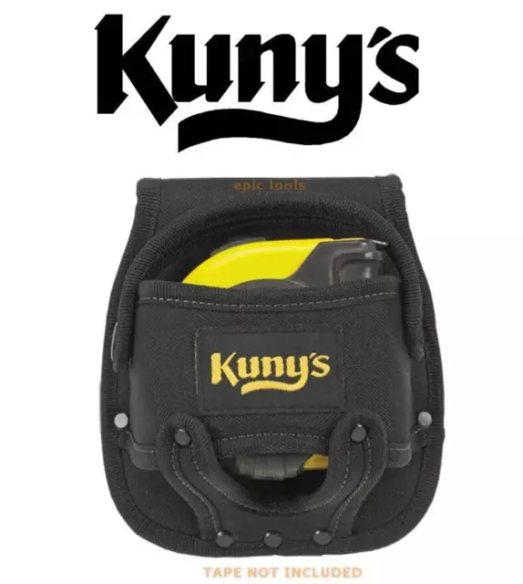 KUNYS HM1218 Large Black 5m/8m Fabric Tape Measure Belt Holder Frog, KUNHM1218