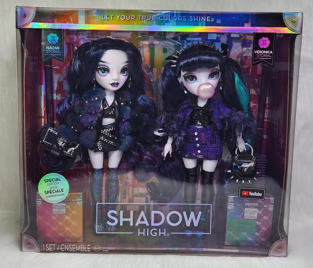 Shadow High Box Set RAINBOW HIGH SHADOW High Special Edition Storm Twins- 2-Pack Dolls 2022 ...