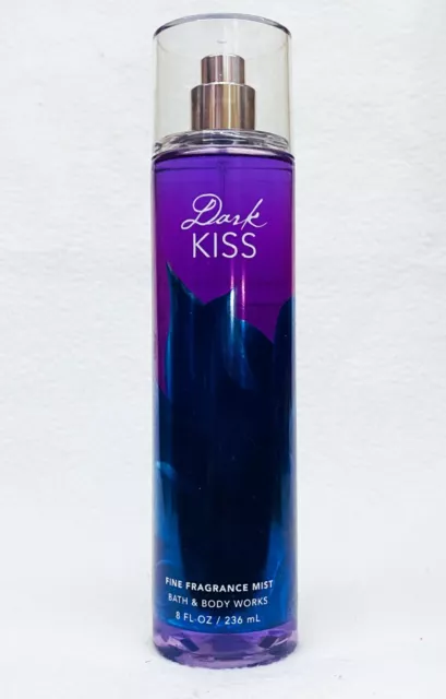 1 Bath & Body Works DARK KISS Fine Fragrance Mist Body Spray 8 oz