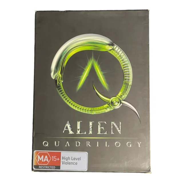 Alien Quadrilogy (Box Set, DVD, 1979) Free Postage 2