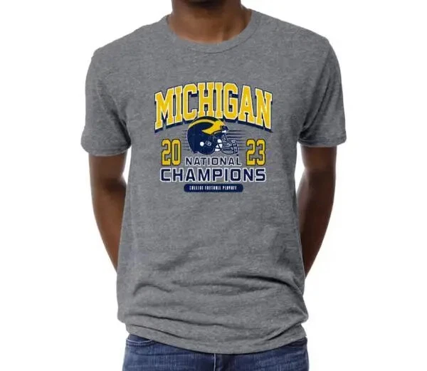 MICHIGAN WOLVERINES 2024 CFP National Championship Football Victory